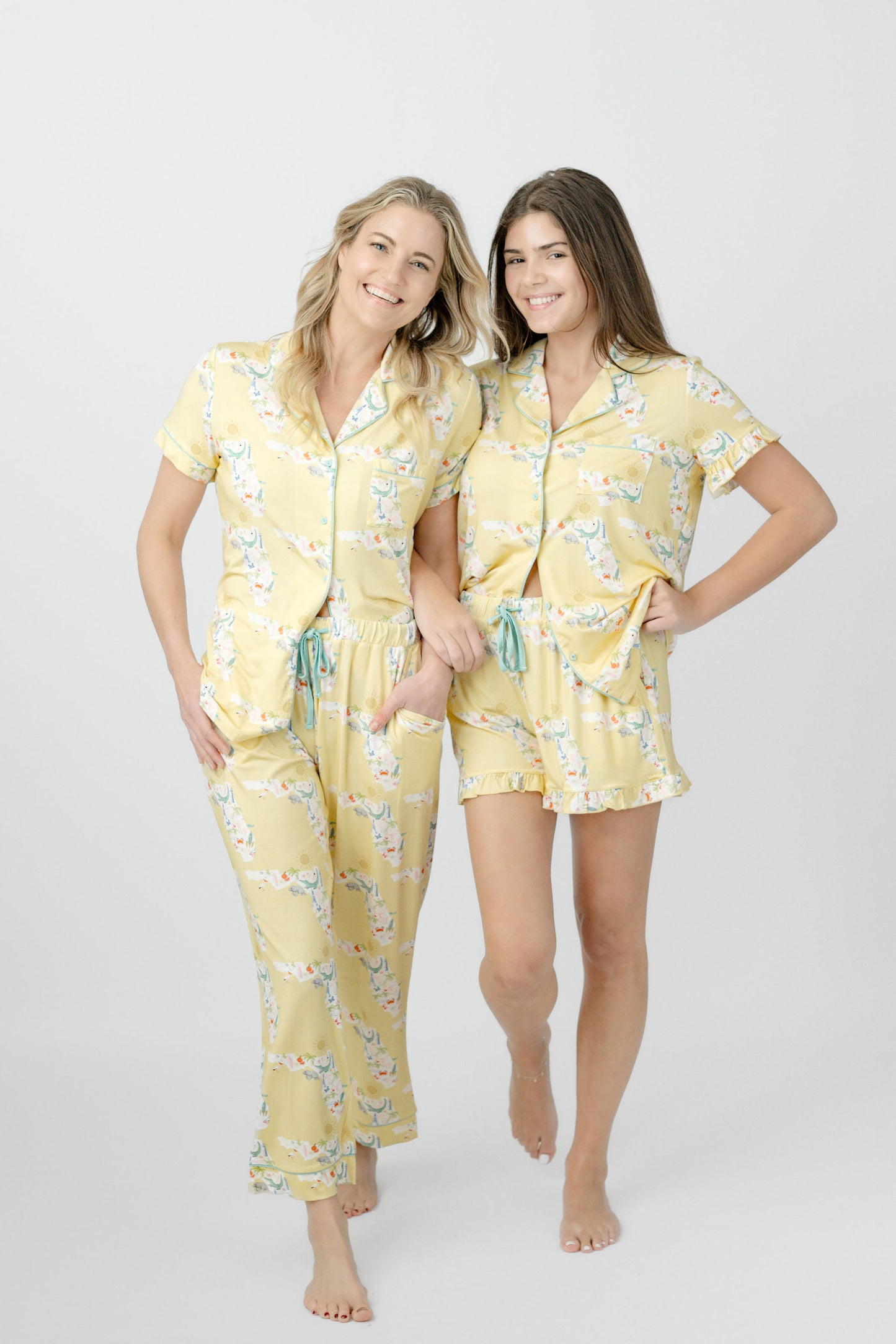 Florida Gold Modal Crop PJ Set