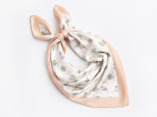 Charleston Charm Collab with Texture Design Co. Scarf 25x25" | Charleston Icons Print