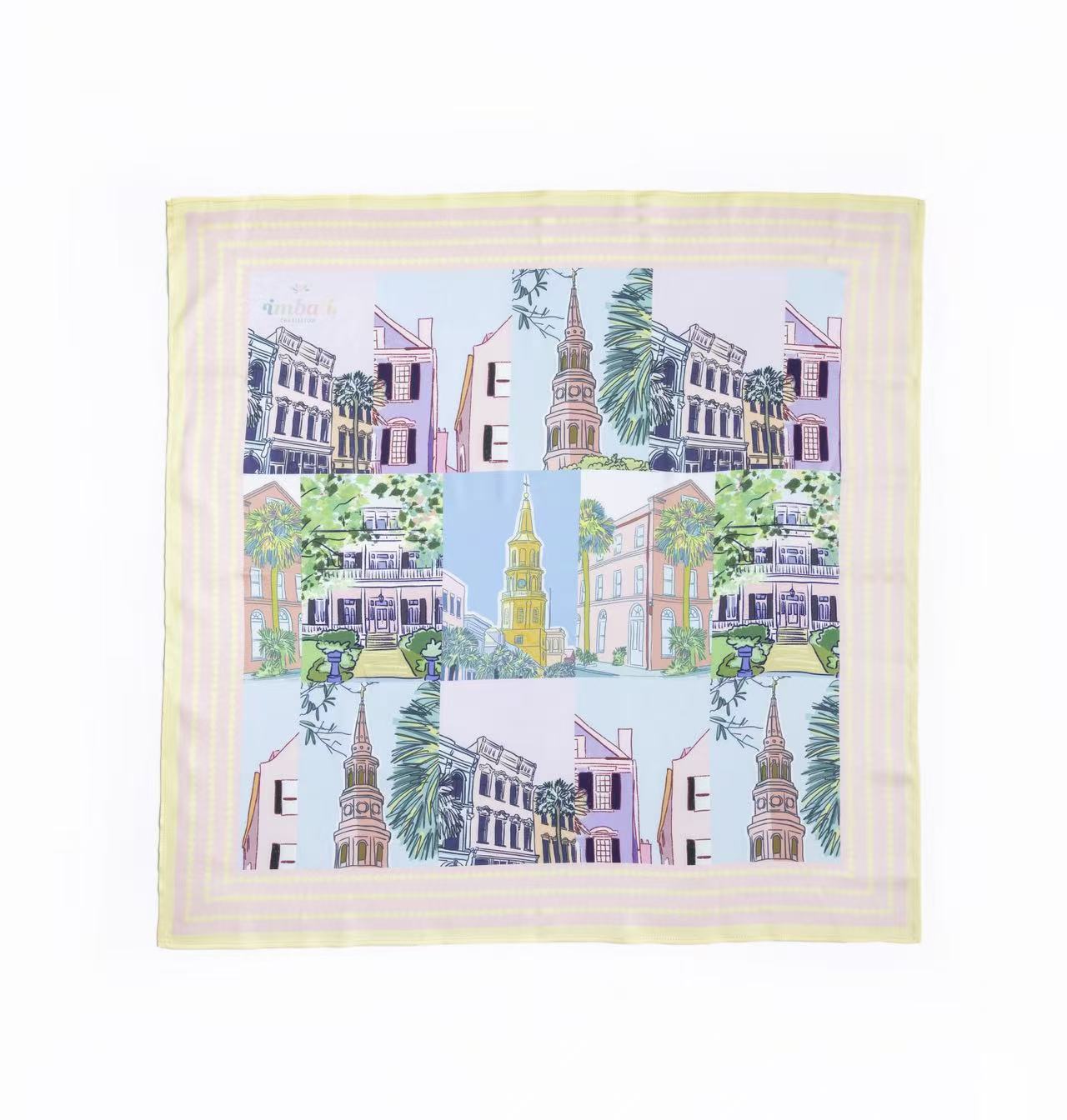 Charleston Pop Scarf | 25x25