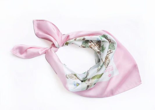 Delta Zeta Rollins Scarf - Sorority Scarf | Imbali Charleston
