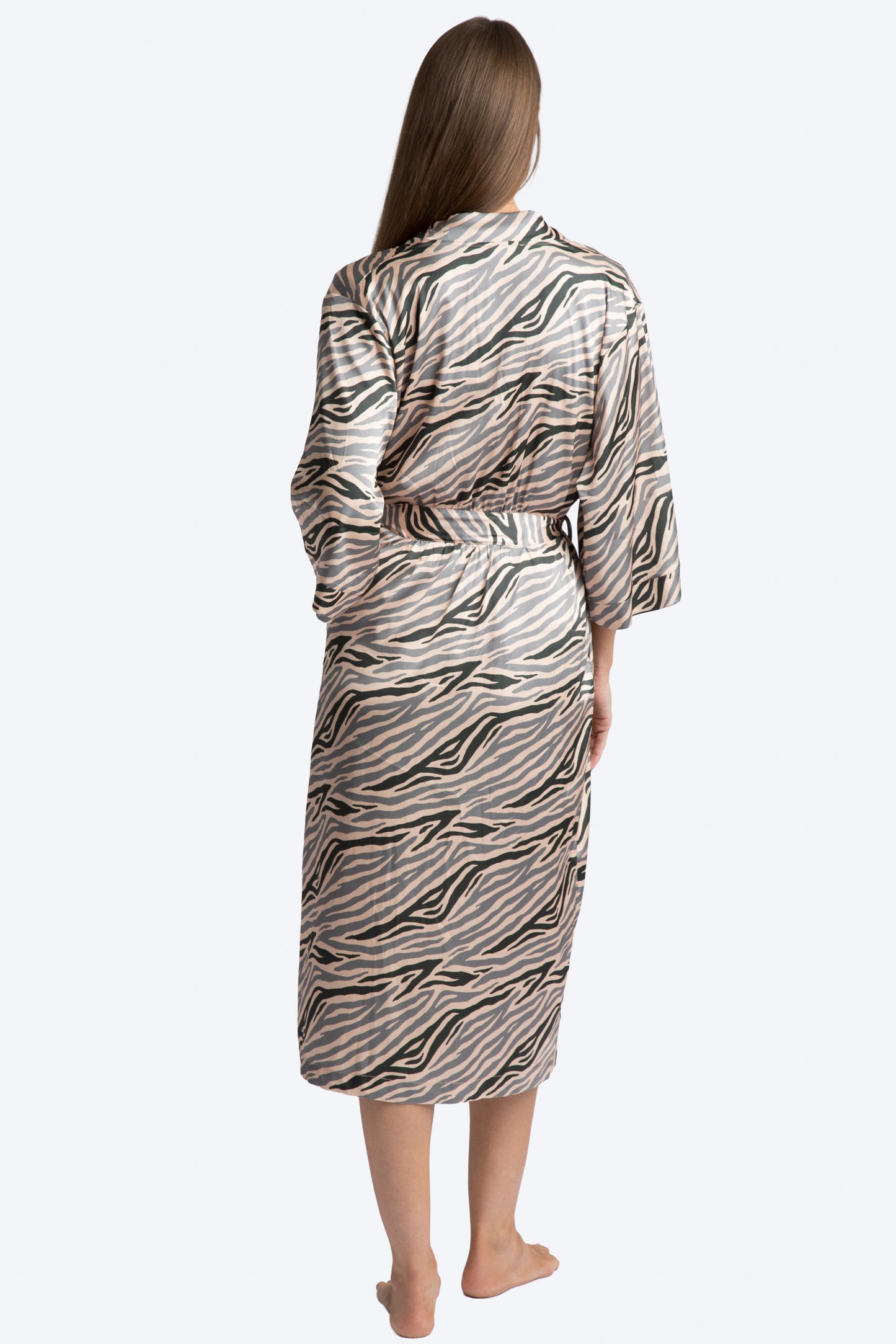 Into The Wild Satin Robe