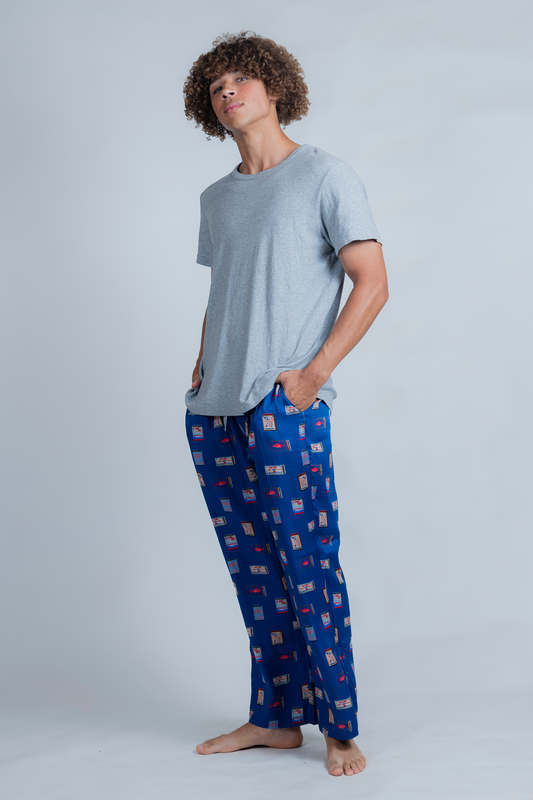 Matchbox Fish Men's Pants - Artist Collaboration | Imbali Charleston