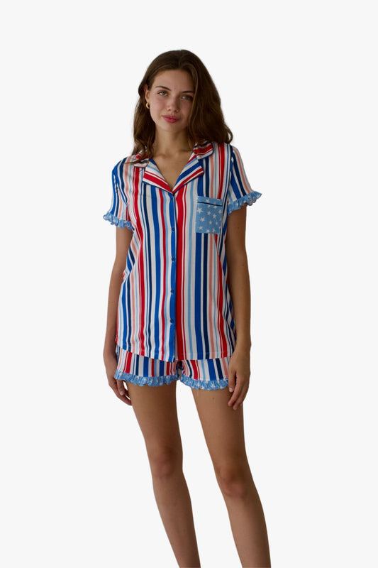 USA Short PJ Set