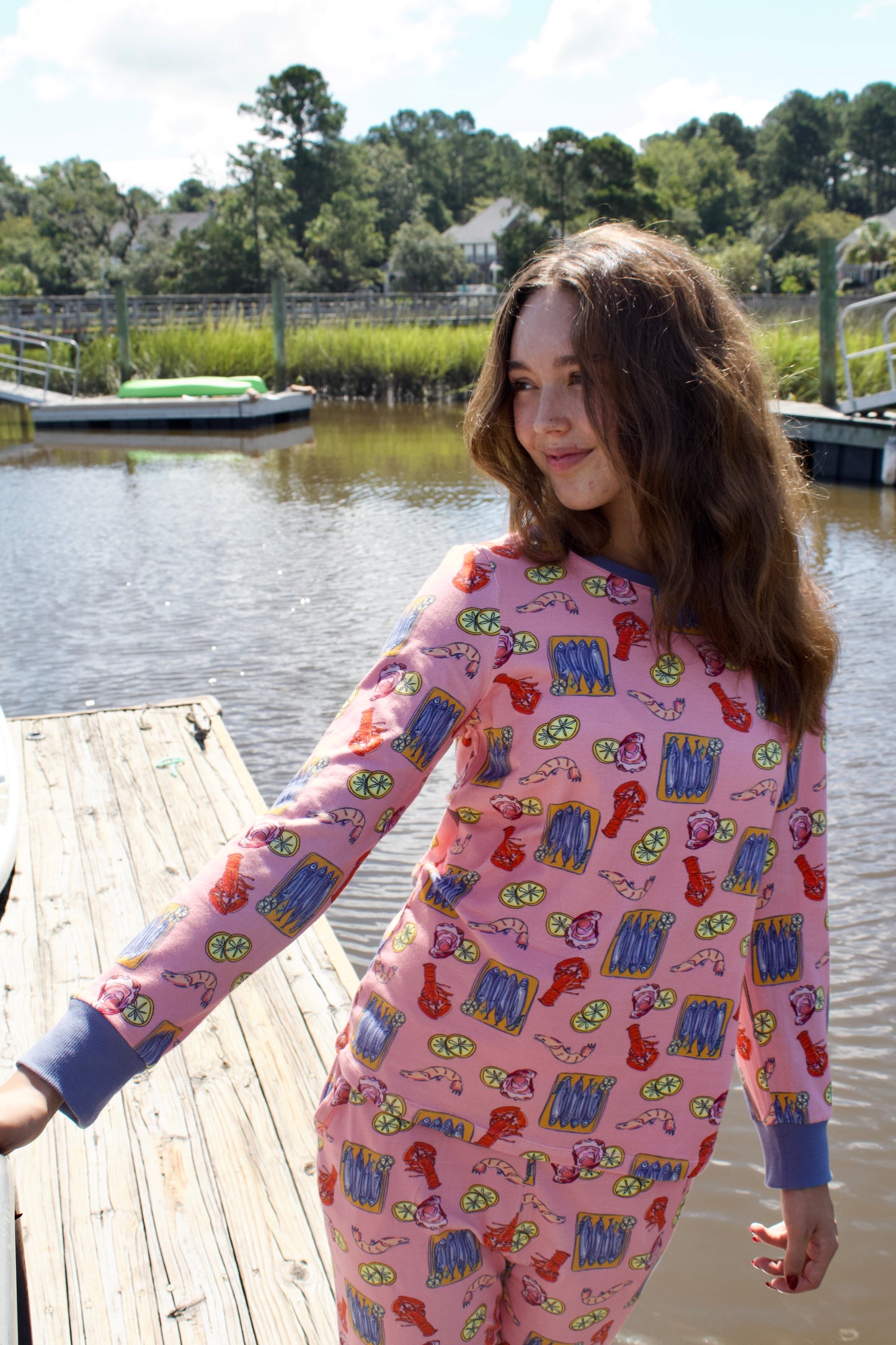Lowcountry Delight Organic Cotton PJ Set