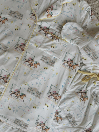 Kappa Alpha Theta University of Kentucky Pajama Set - Sorority PJs | Imbali Charleston