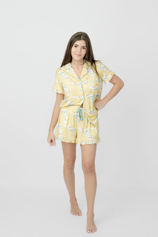 Florida Gold Modal Short PJ Set