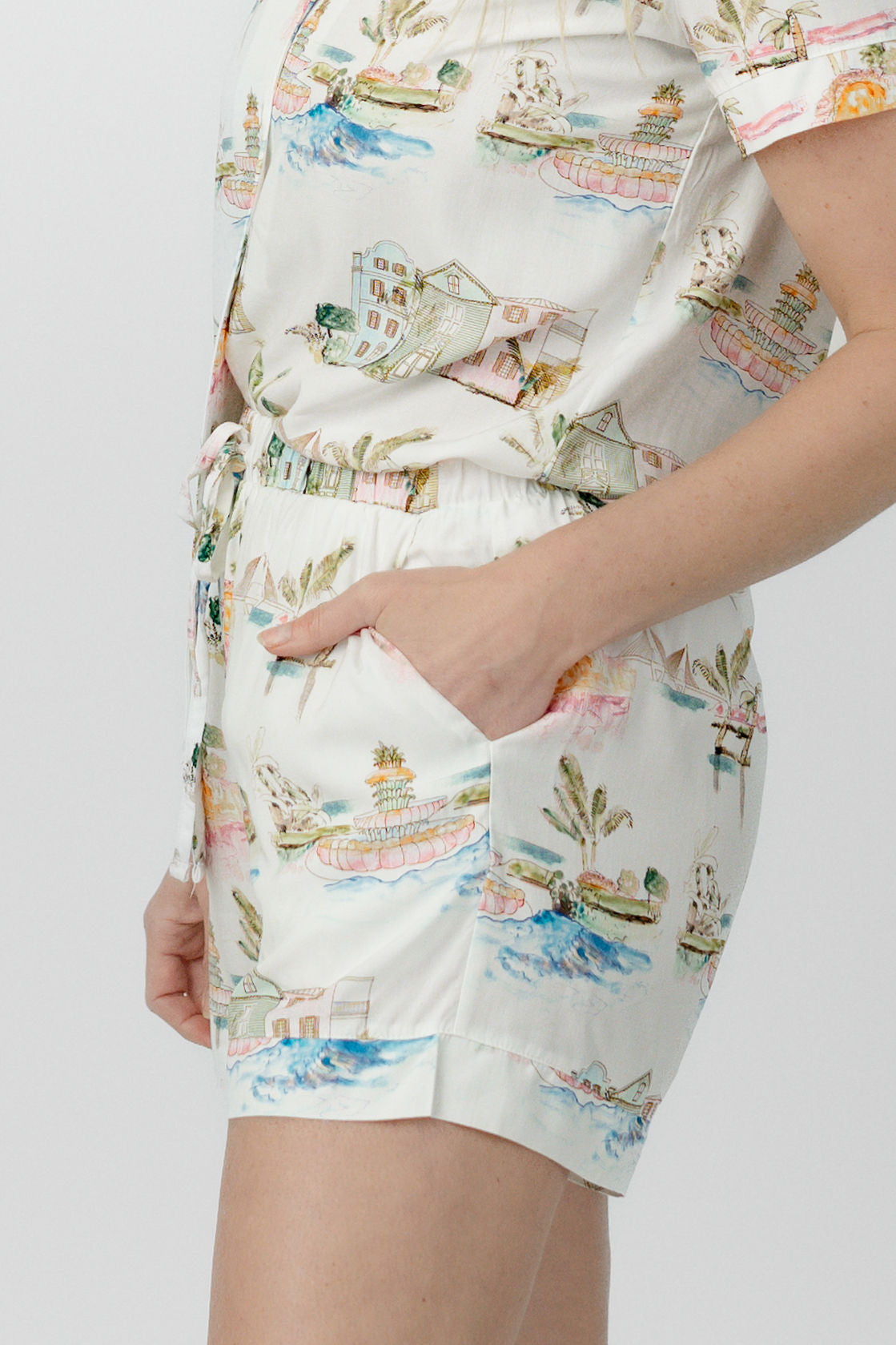 I Love Charleston Short Sleeve Short Set LV - Holy City PJs