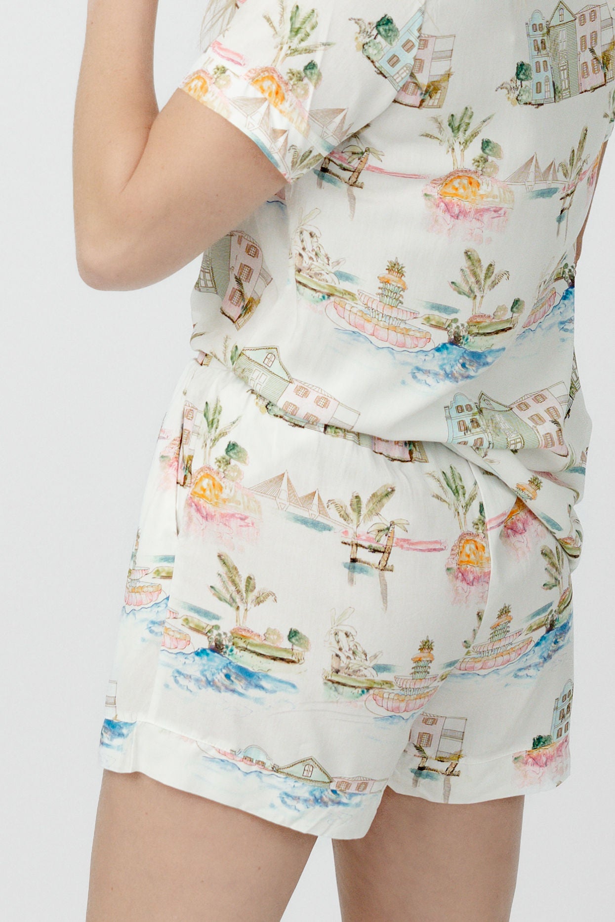 I Love Charleston Short Sleeve Short Set LV - Holy City PJs