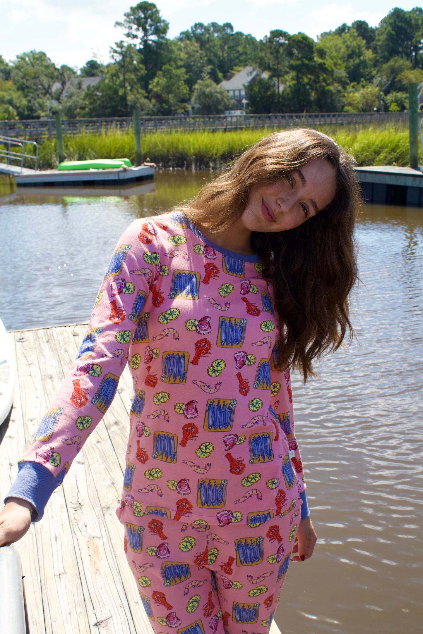 Lowcountry Delight Organic Cotton PJ Set