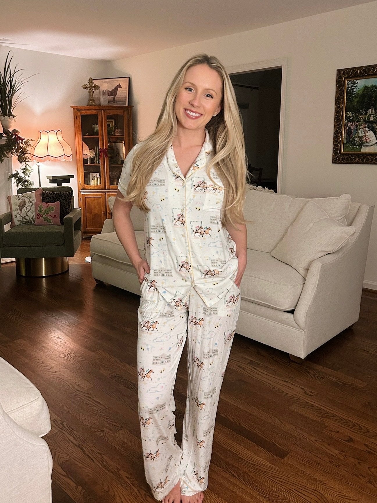 Kappa Alpha Theta University of Kentucky Pajama Set - Sorority PJs | Imbali Charleston