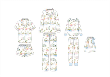 I Love CHS Knit Long PJ Set Youth
