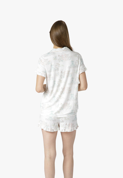 CHS Outline Multi Short Set - Charleston Print PJs