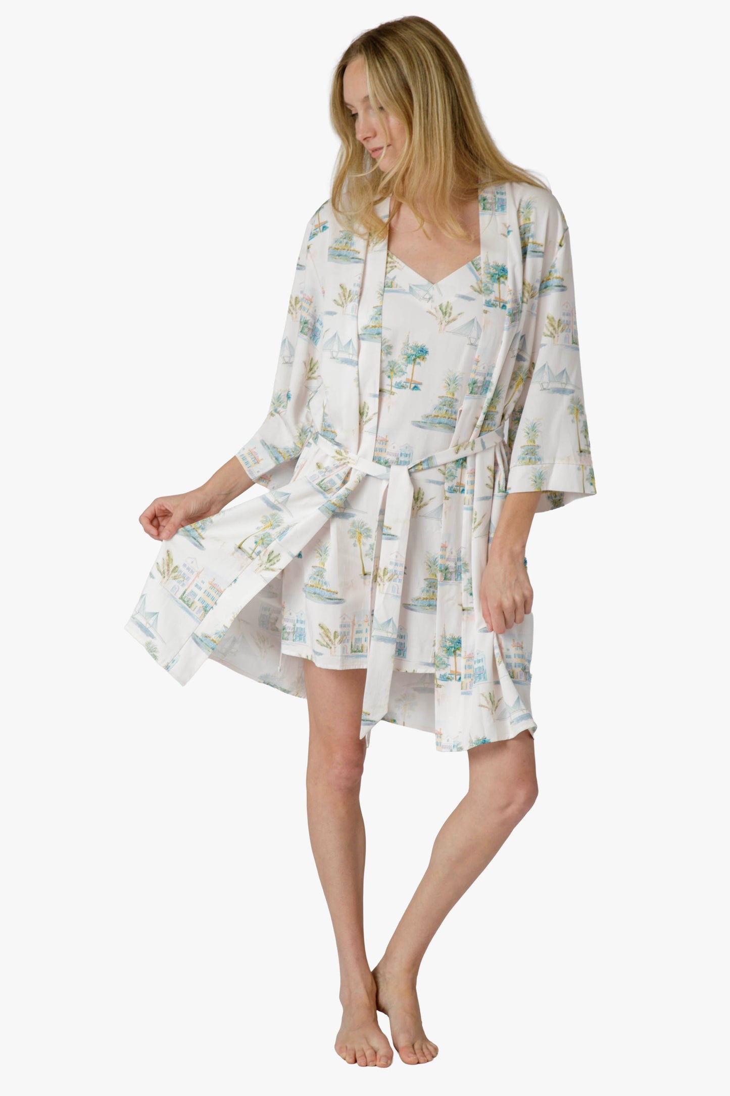 Charleston Watercolor Robe