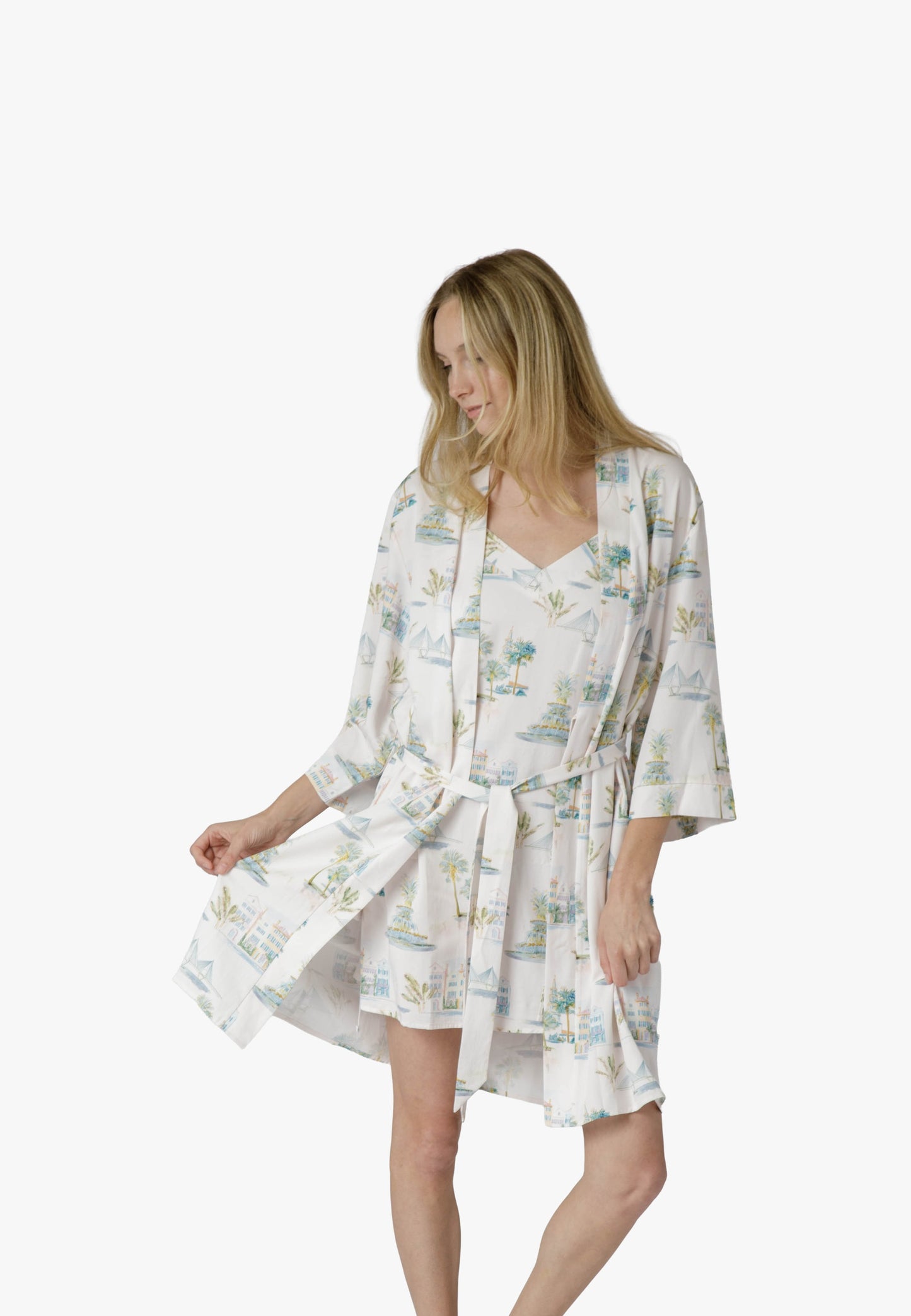 Charleston Watercolor Robe