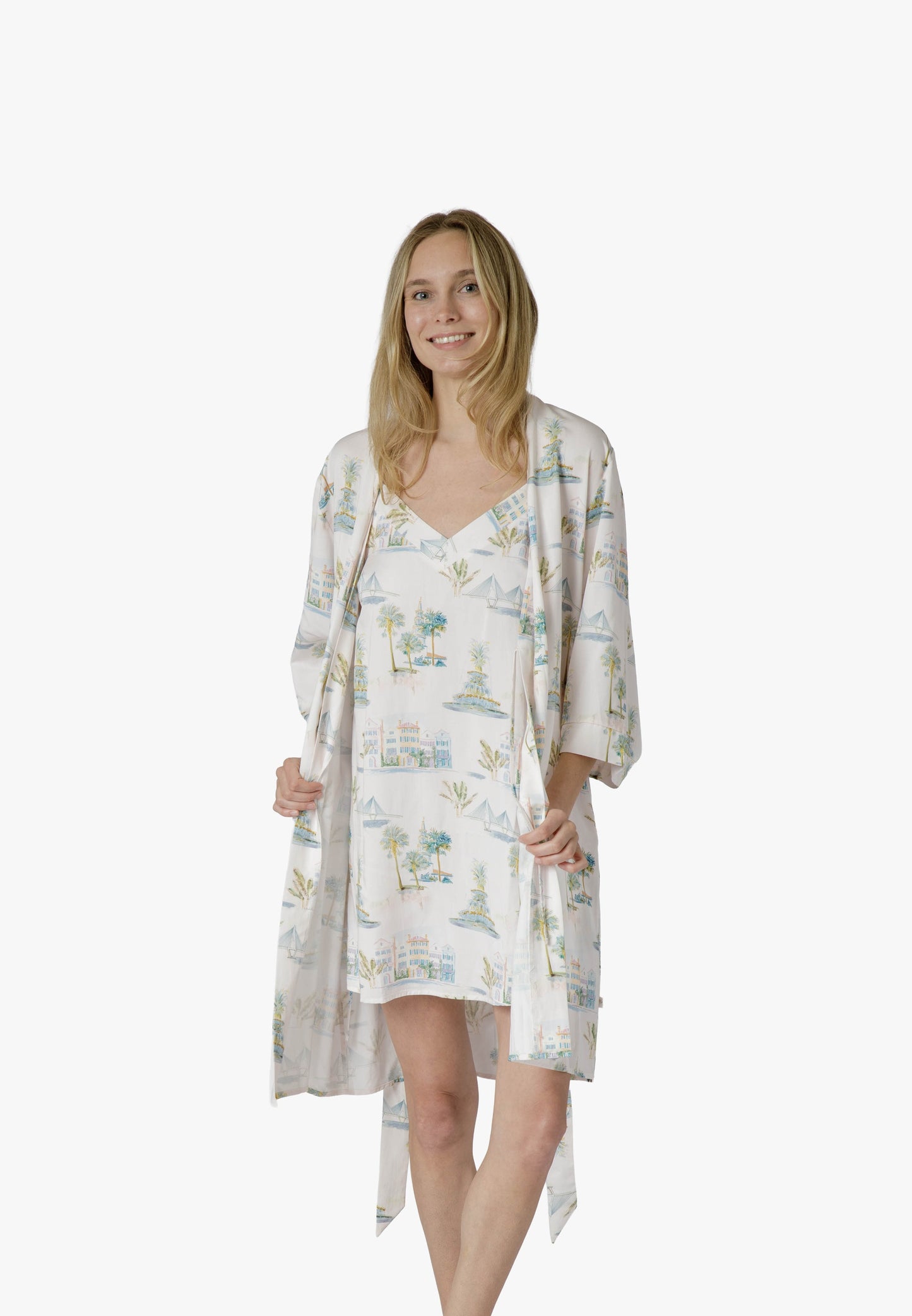 Charleston Watercolor Robe