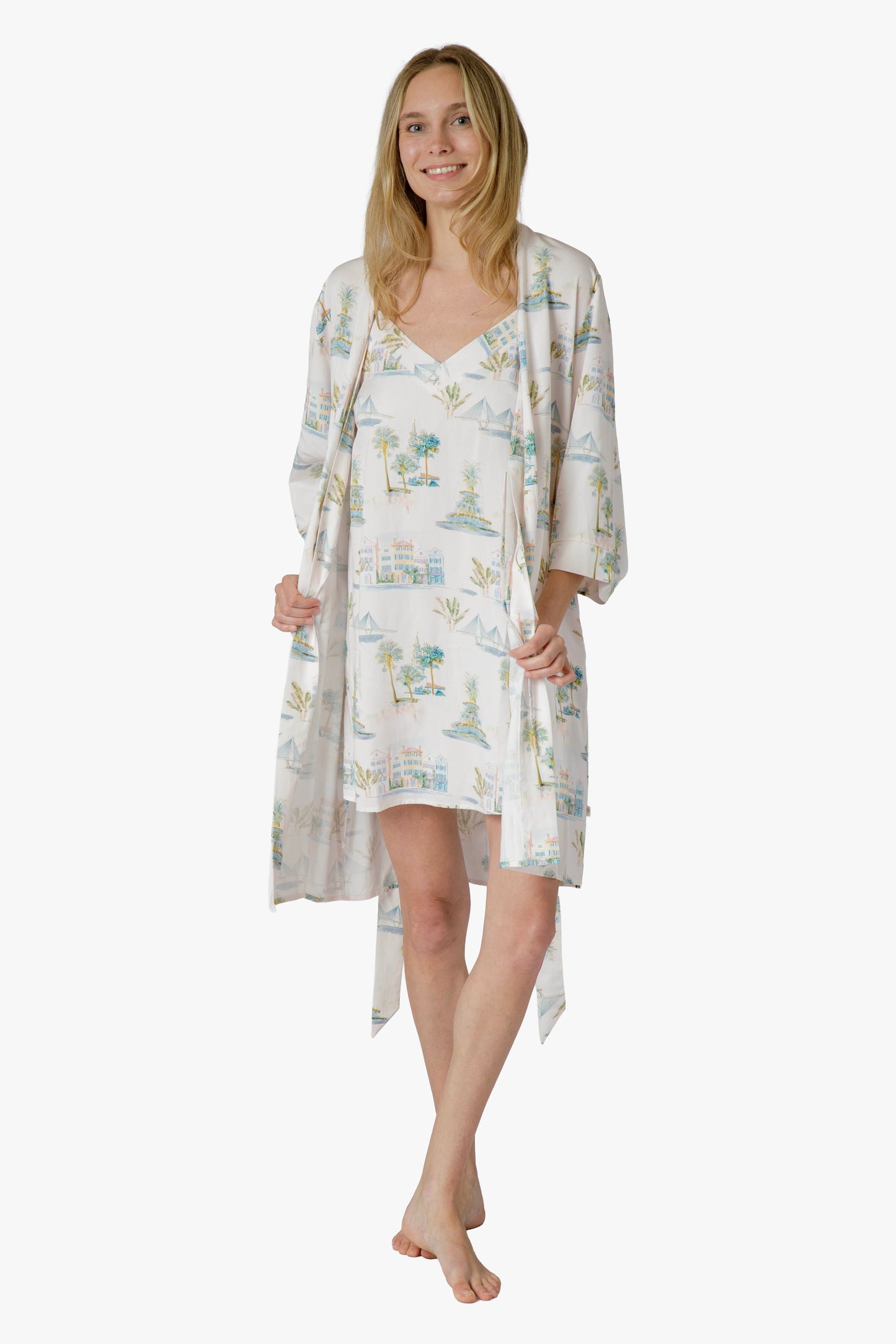 Charleston Watercolor Robe