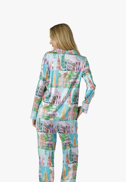 Charleston Pop PJ Set - Charleston Print