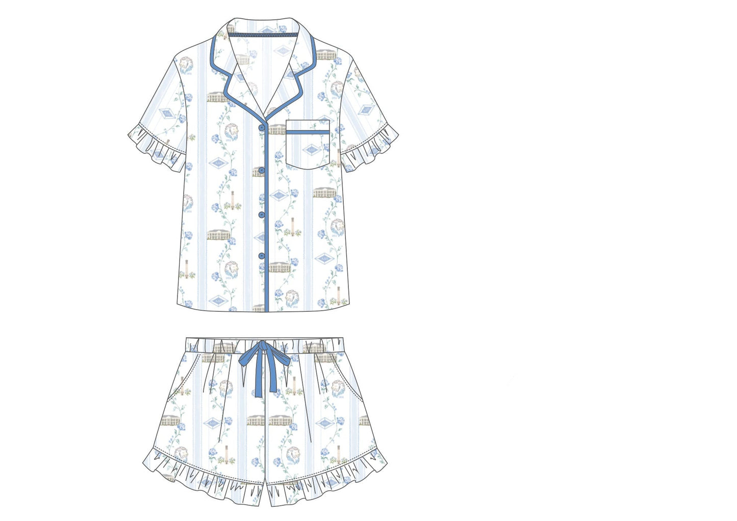 ADPi University of Alabama Pajama Set - Sorority PJs