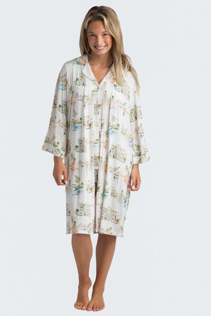 I Love Charleston Knit Robe
