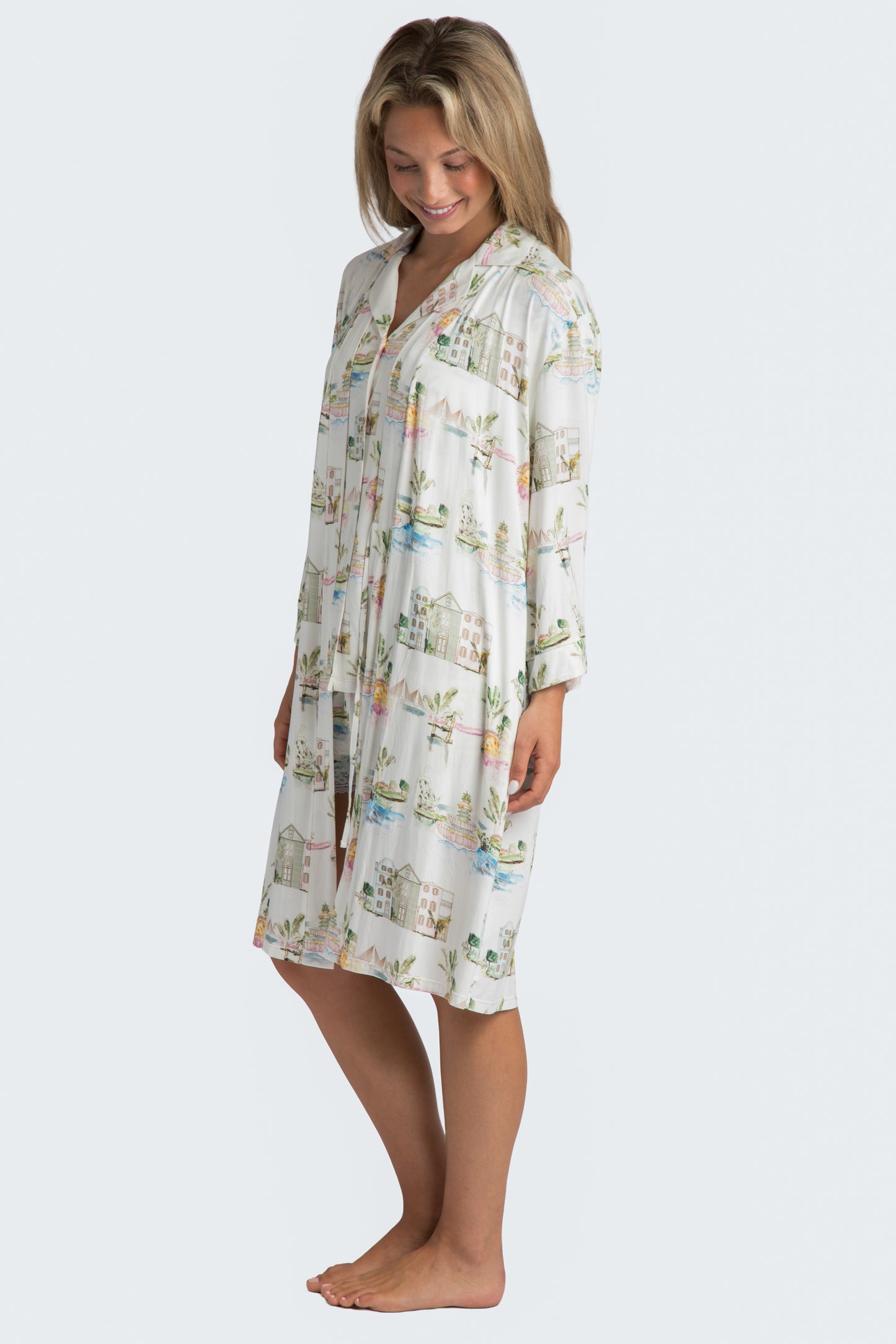 I Love Charleston Knit Robe
