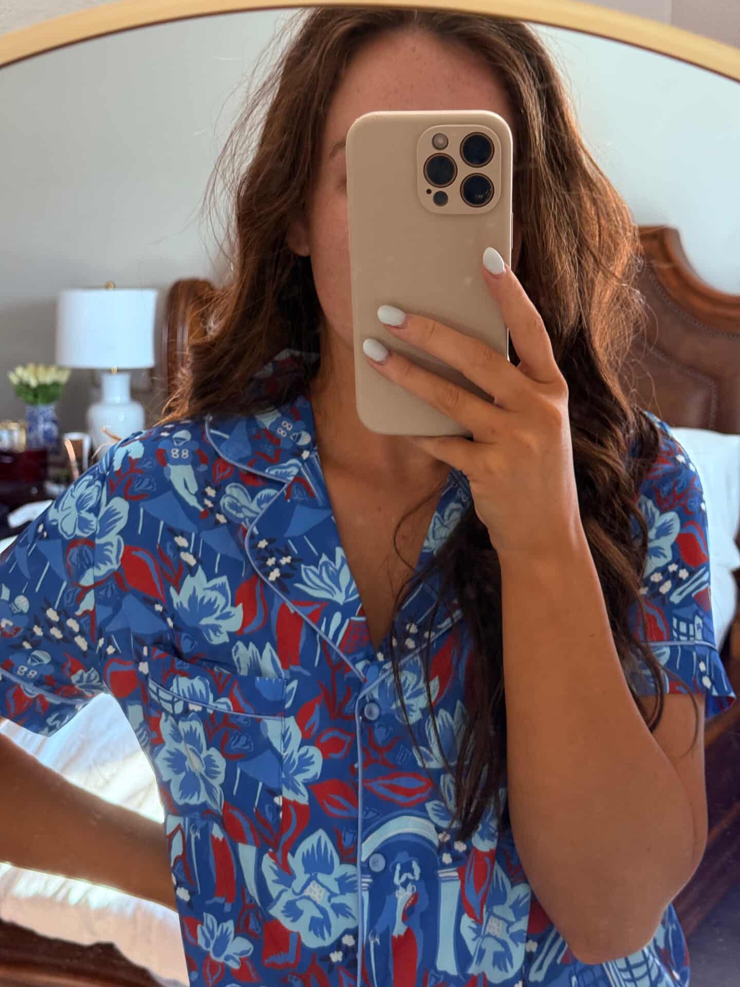 Love MS Button Down Short Set - Love MS