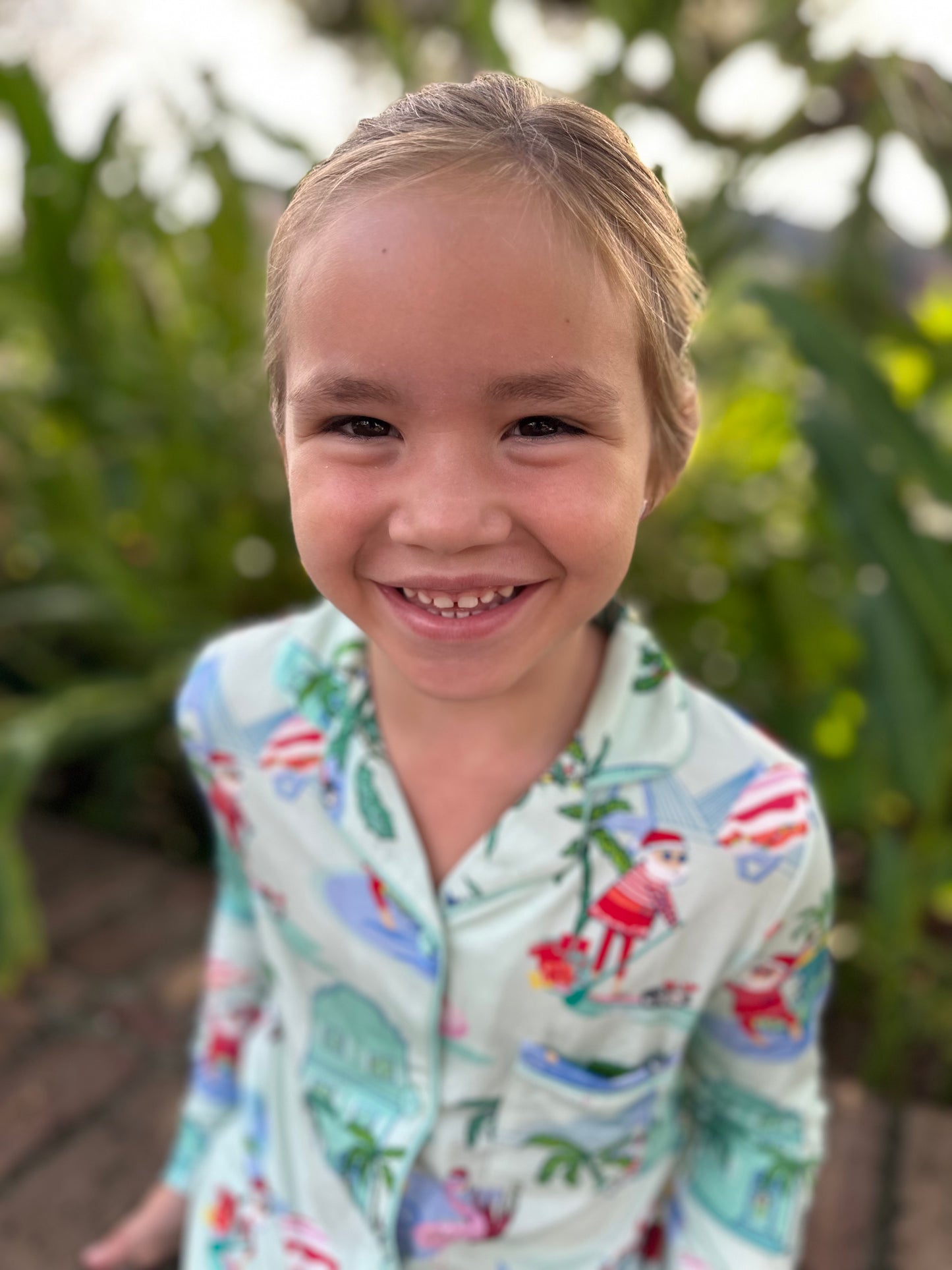 Santa in Charleston PJ Set - Southern Christmas Pajamas | Imbali Charleston