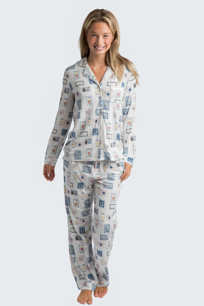 KY Stamps Full Pajama Set Collab with Jessie Reyna