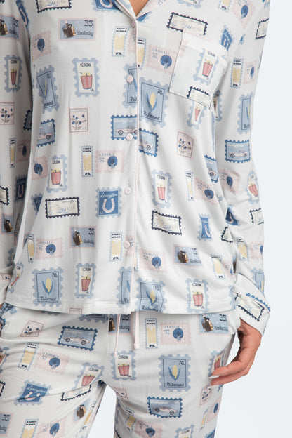 KY Stamps Full Pajama Set Collab with Jessie Reyna