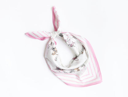 Lasso Lady Western Scarf 25x25" | Cowgirl Print