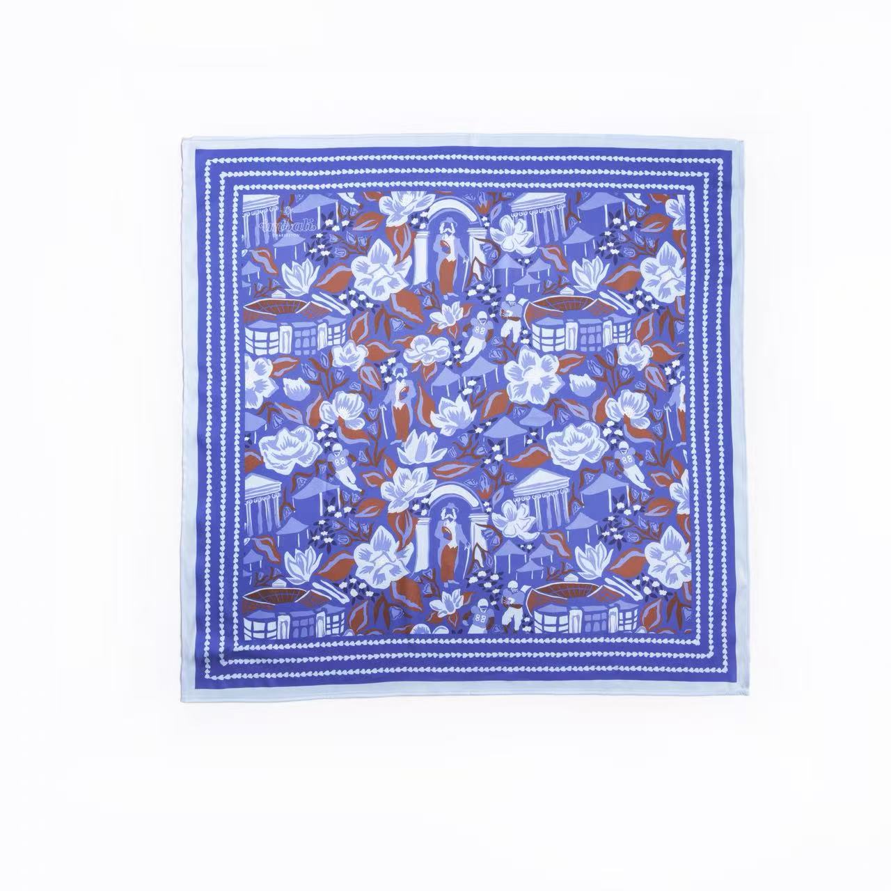 Love MS Scarf 25x25" | Ole Miss Print