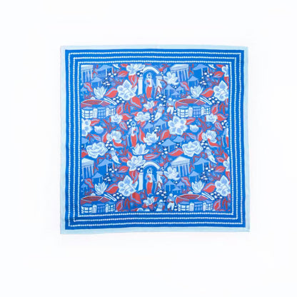 Love MS Scarf 25x25" | Ole Miss Print