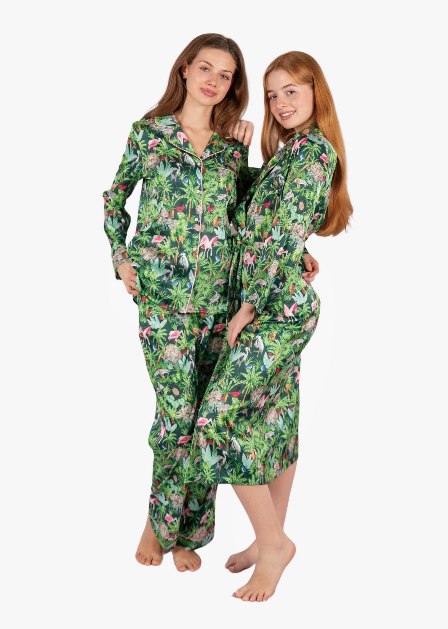 Mystic Marsh Button Down Pant PJ Set