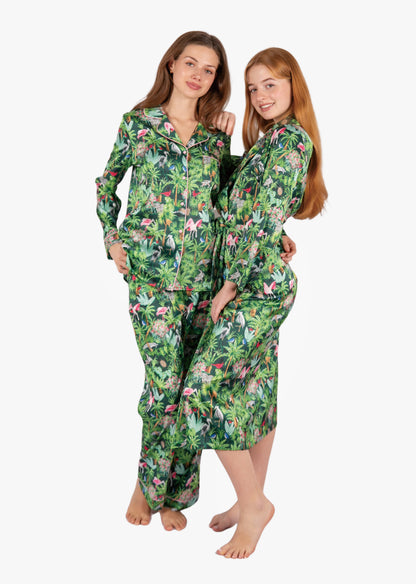 Mystic Marsh Button Down Pant PJ Set