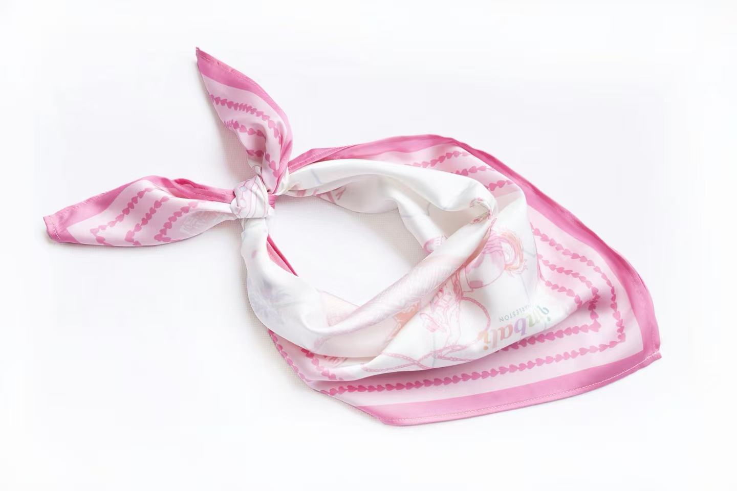 Pastel Texas Scarf 25x25" | Soft Colors Lone Star Print