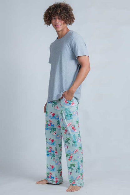 Santa in CHS Men's Pants - Charleston Christmas PJs | Imbali Charleston