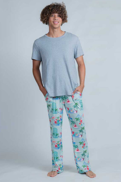 Santa in CHS Men's Pants - Charleston Christmas PJs | Imbali Charleston