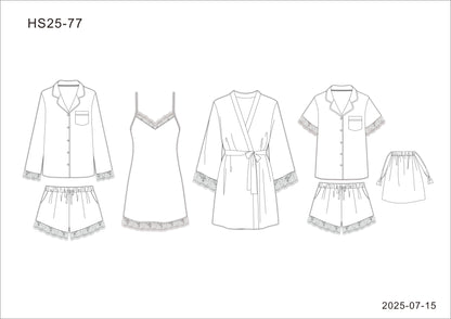 Special Day Bridal Modal Short Sleeve Short PJ Set