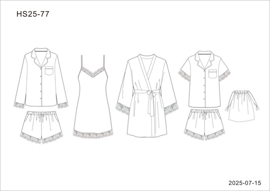 Special Day Bridal Modal Short PJ Set- Elegant Sleepwear | Imbali Charleston