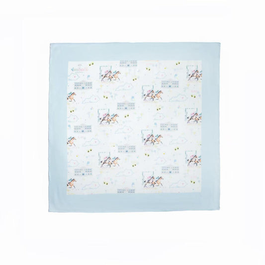 Kappa Alpha Theta UK Scarf 25x25" - University of Kentucky| Imbali Charleston