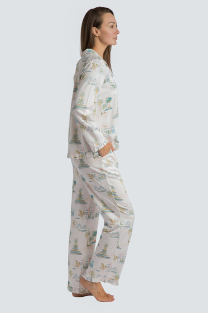 Charleston Watercolor Pajama Set